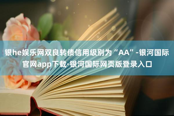 银he娱乐网双良转债信用级别为“AA”-银河国际官网app下载·银河国际网页版登录入口